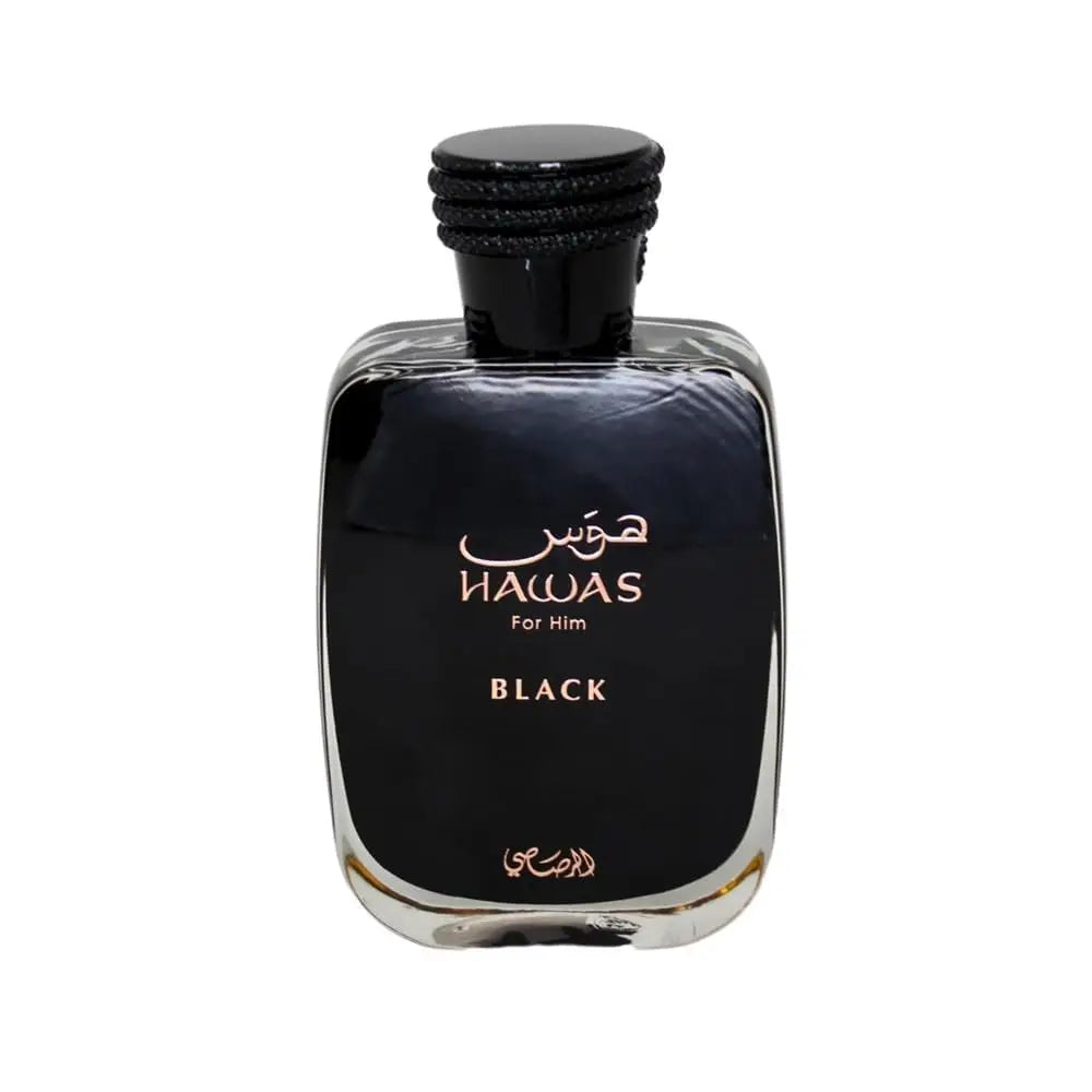 HAWAS BLACK and awas FEau De Parfum Spray 100ML Long Lasting Arabian Perfume Premium Daily Elegance Ideal for Special Occasions