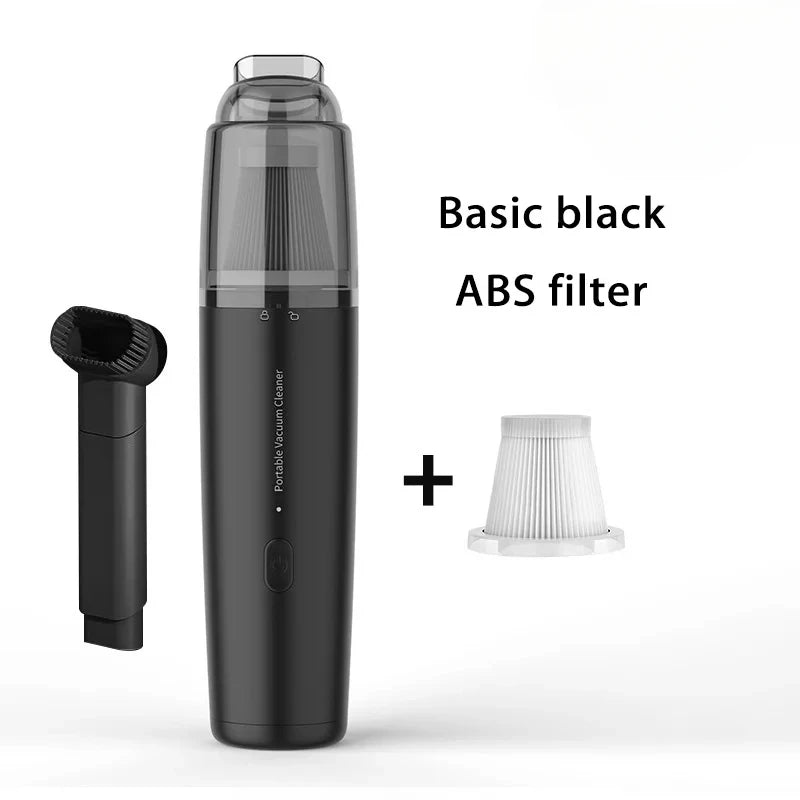 Aspirateur Voiture Sans Fil - Mini Portable Haute Puissance