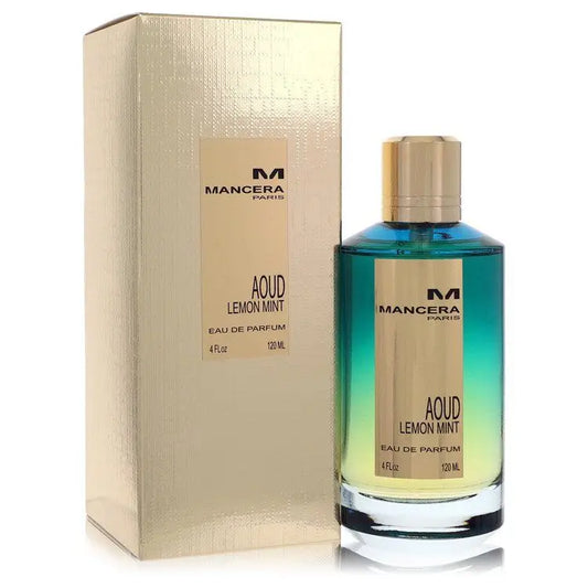 Mancera Aoud Lemon Mint Eau De Parfum 4 Fl Oz Unisex Luxury Fragrance Spray
