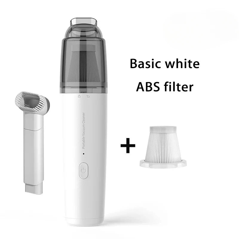 Aspirateur Voiture Sans Fil - Mini Portable Haute Puissance