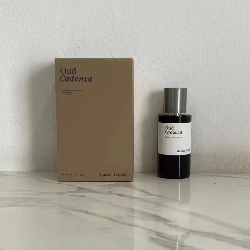 Maison Crivelli Luxury Oud Maracuja Perfume 50ml/100ml Long Lasting Elegant Oriental Floral Woody Scent with 6 Unique Fragrance