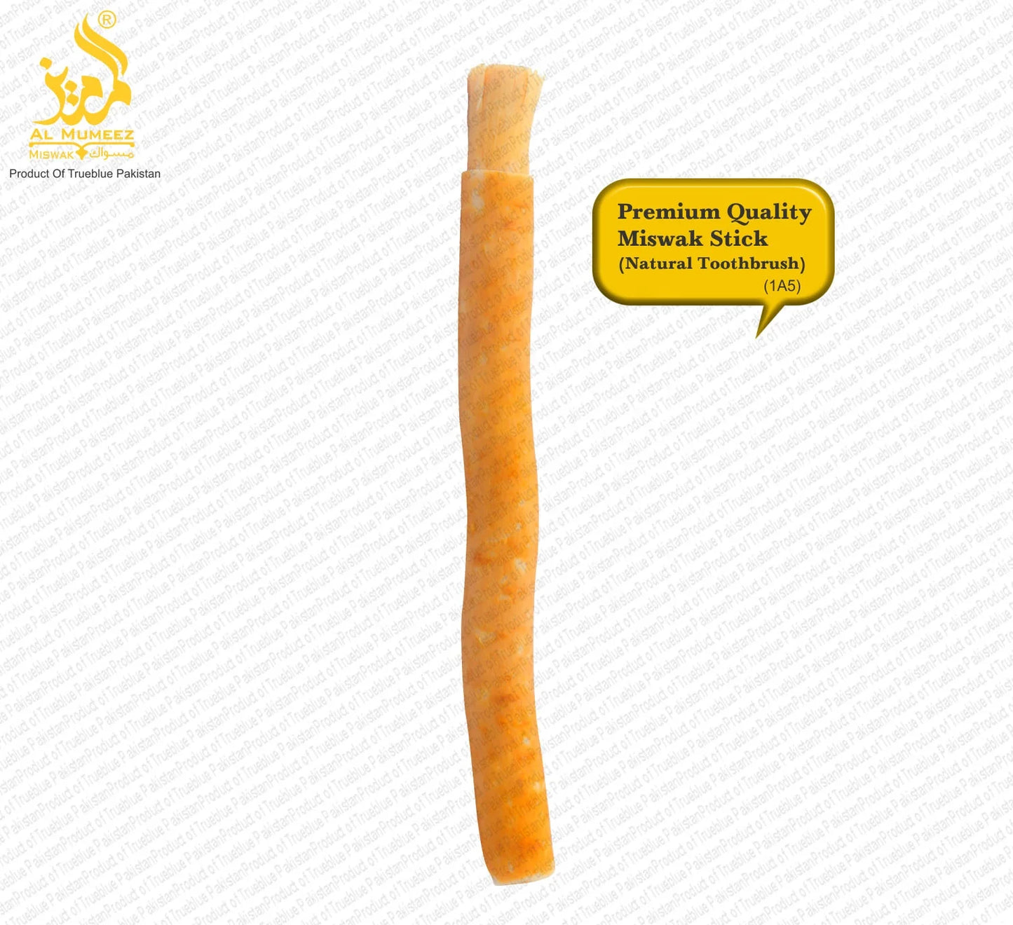 SIWAK MAKKAH Best Quality 1-Piece Box Miswak/Siwak/Sewak Hygienically Vacuum-Sealed Natural Root Kills Germs/Bacteria Teeth